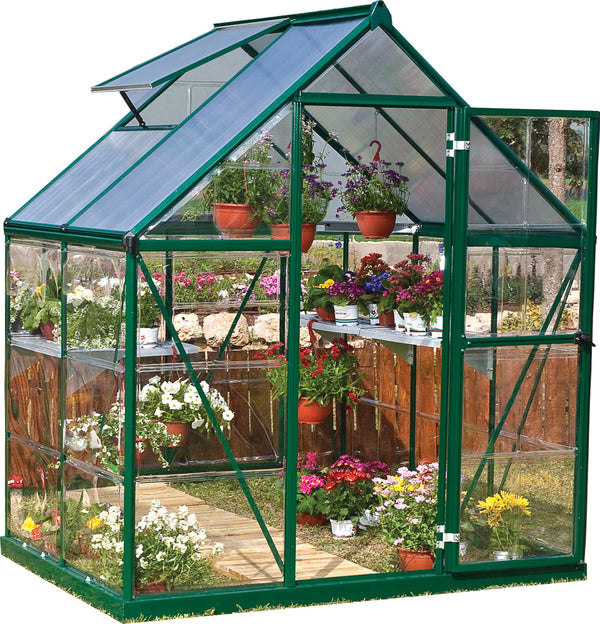 Palram - Canopia | Hybrid 6' x 4' Greenhouse - Green
