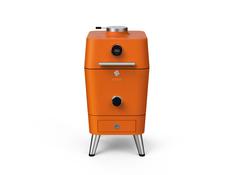 Everdure 4K Electric ignition charcoal / electric outdoor oven- Orange