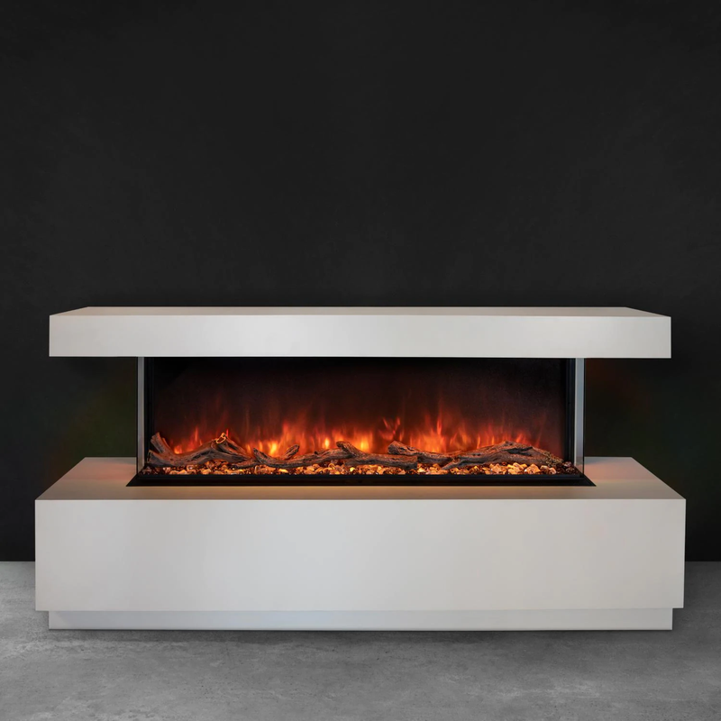 Modern Flames 56" Landscape Pro Multi-Sided Built-In Electric Fireplace
