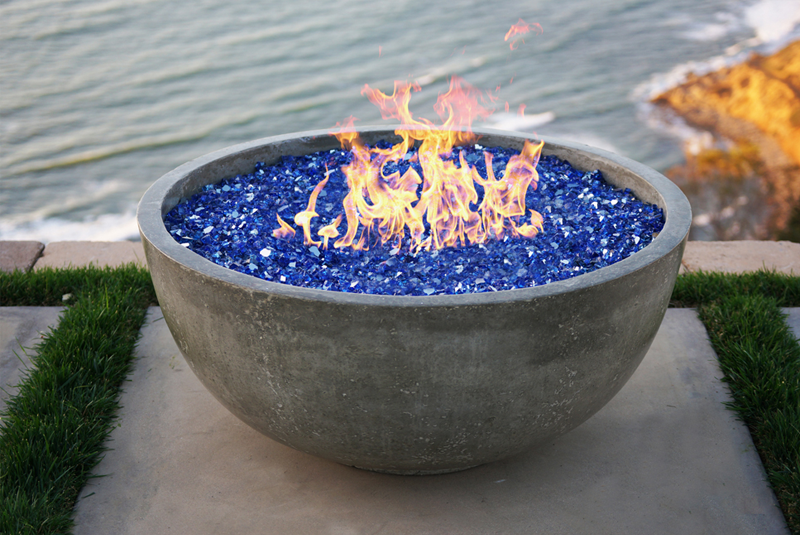 Prism Hardscapes Moderno 1 Fire Bowl | Electric Fire Pit | Propane Fire Pit | Natural Gas Fire Pit | Round Fire Pit | 65,000 BTUs Fire Pit