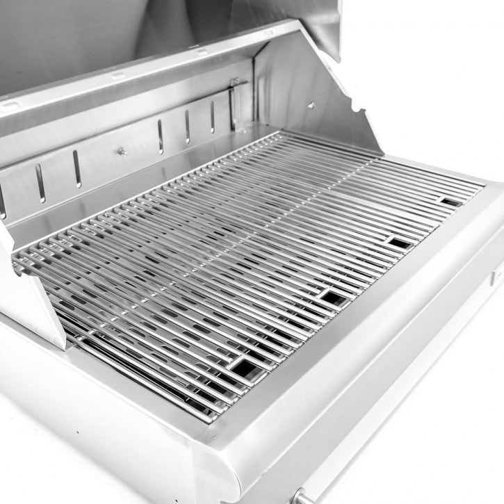 Blaze 32" Built-In Adjustable Charcoal Grill