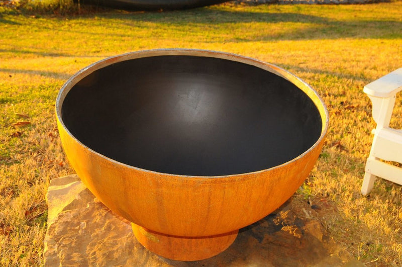 Fire Pit Art Crater | Electric Fire Pit | Propane Fire Pit | Natural Gas Fire Pit | Round Fire Pit | 120,000 BTUs Fire Pit