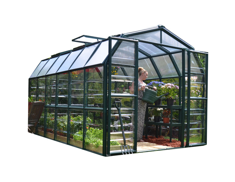 Palram - Canopia | Grand Gardener 8' x 12' Greenhouse - Clear