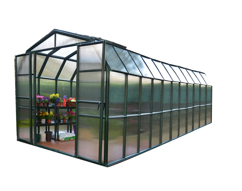 Palram - Canopia | Grand Gardener 8' x 20' Greenhouse - Twin Wall HG7220