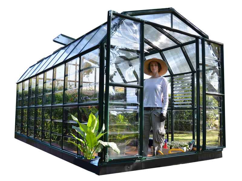 Palram - Canopia | Prestige 2 Clear 8' x 16' Greenhouse