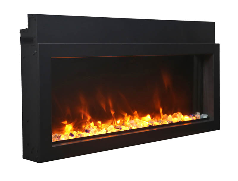 Amantii Panorama XS 60″ Built-in Indoor /Outdoor Electric Fireplace (BI‐60‐XTRASLIM)