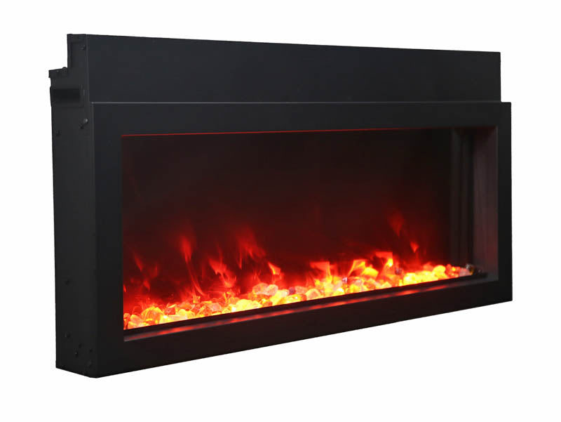 Amantii Panorama XS 30″ Built-in Indoor /Outdoor Electric Fireplace (BI‐30‐XTRASLIM)