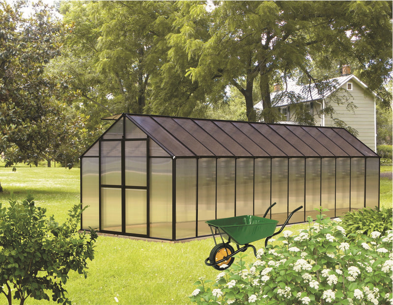 Riverstone Monticello Greenhouse 8FTx 24FT - Premium Package
