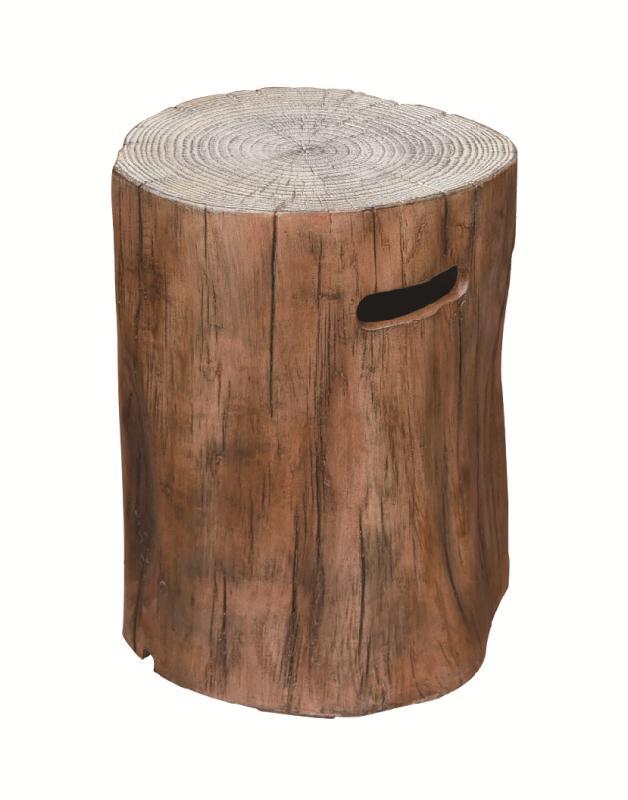 Elementi & Modeno Fire Pit Manchester Tank Cover- 24.4''H - Redwood ONB01-118 - RW