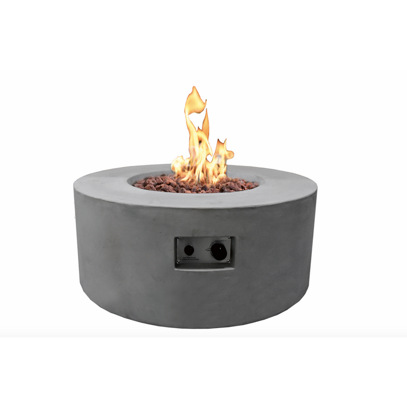 Modeno Tramore Fire Table OFG132 | Propane Fire Pit | Natural Gas Fire Pit | Round Fire Pit | 50,000 BTUs Fire Pit
