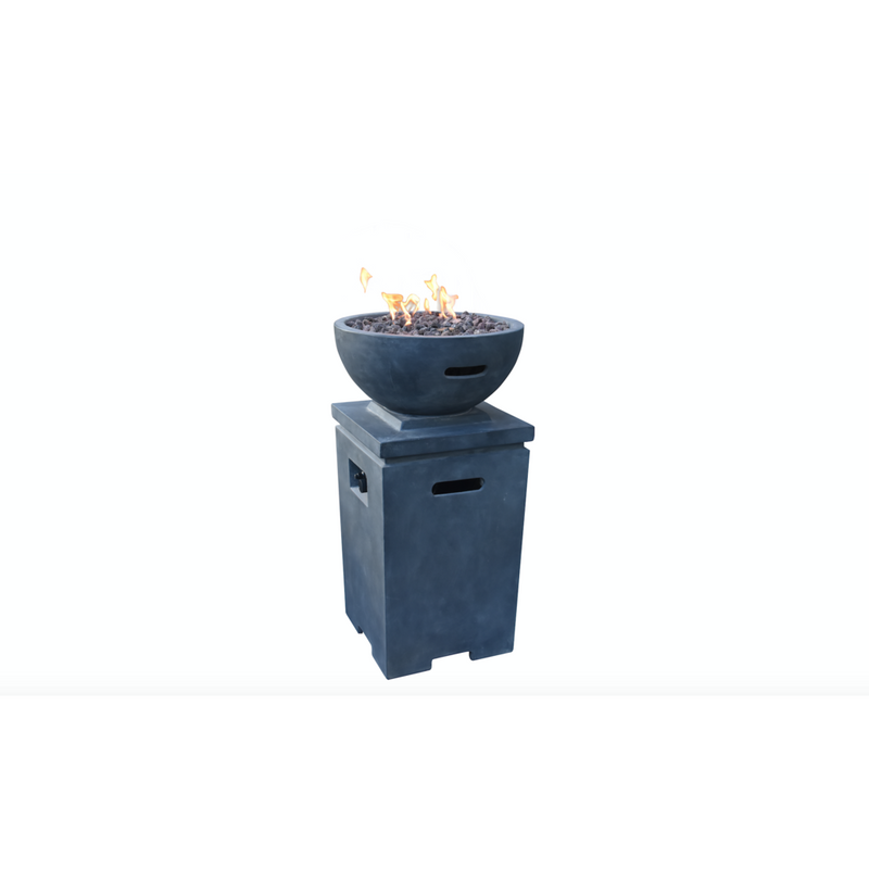 Modeno Exeter Fire Pit OFG612 | Propane Fire Pit | Round Fire Pit | 40,000 BTUs Fire Pit
