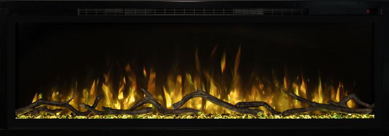 Modern Flames Landscape FullView 80-In Built-In Electric Fireplace