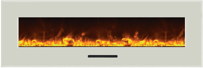Amantii 70" Built-in /Wall Mounted Electric Fireplace (WM-FM-60-7023-BG)