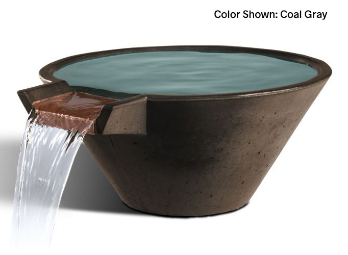 Slick Rock Cascade Conical Water Bowl