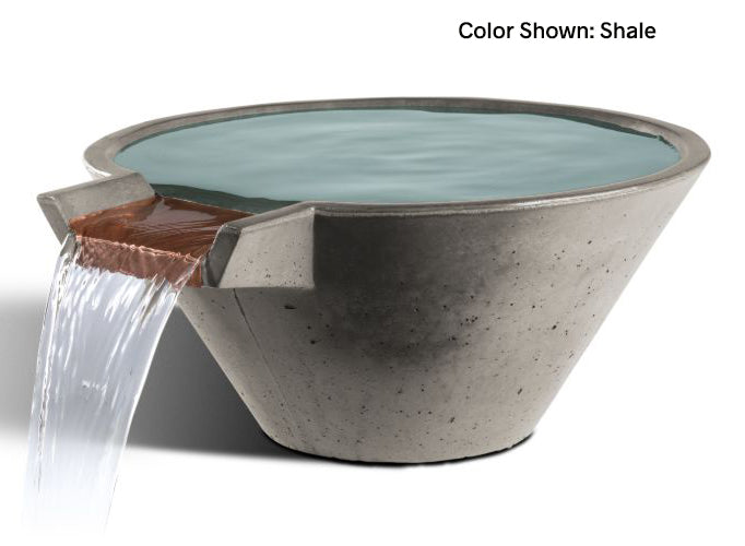 Slick Rock Cascade Conical Water Bowl