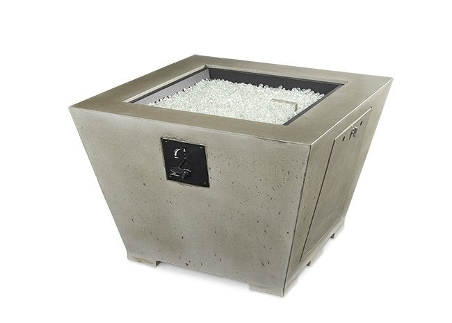 The Outdoor Greatroom Company Cove Square Gas Fire Pit Bowl | Electric Fire Pit | Propane Fire Pit | Natural Gas Fire Pit | Square Fire Pit | 79,500 BTUs Fire Pit