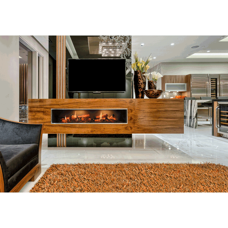 Dimplex Opti-V™ Duet 54" UL Listed Built-in Linear Electric Fireplace