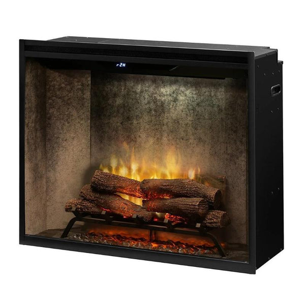 Dimplex Revillusion™ 36" - Weathered Concrete -  Built-in Electric Firebox, UL Listed