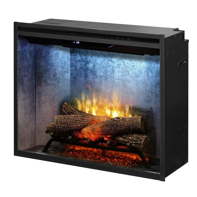 Dimplex Revillusion™ 30" - Weathered Concrete - Built-in Electric Firebox