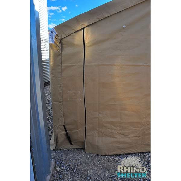 Rhino Shelters Instant Garage House 12'Wx20'Lx8'H