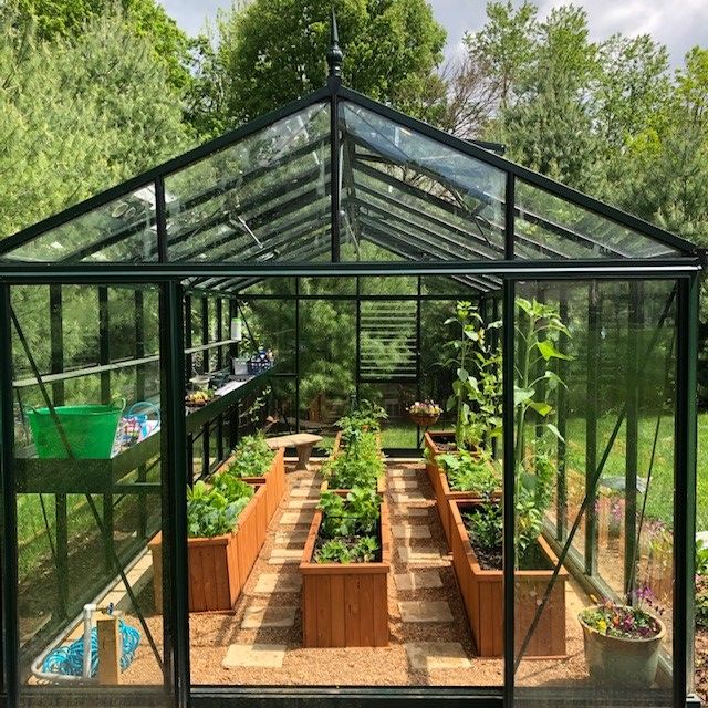 EXACO Royal Victorian | VI 36 Poly | Polycarbonate Greenhouse in Green