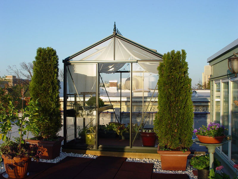 EXACO Royal Victorian | VI 23 Green Poly | 10 mm Twin-Wall Polycarbonate Greenhouse