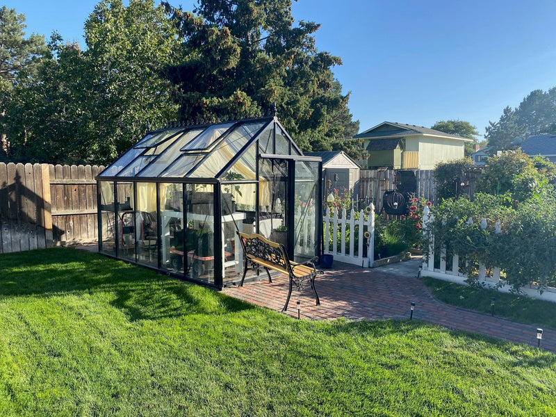 EXACO Junior Victorian | J-VIC 24 | 4 mm Tempered Glass Greenhouse