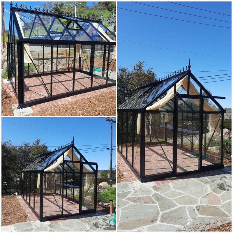 EXACO Junior Victorian | J-VIC 25 |  4 mm Tempered Glass Greenhouse