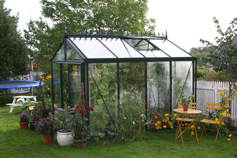 EXACO Royal Victorian | VI 23 Poly black | 10 mm Twin-Wall Polycarbonate Greenhouse