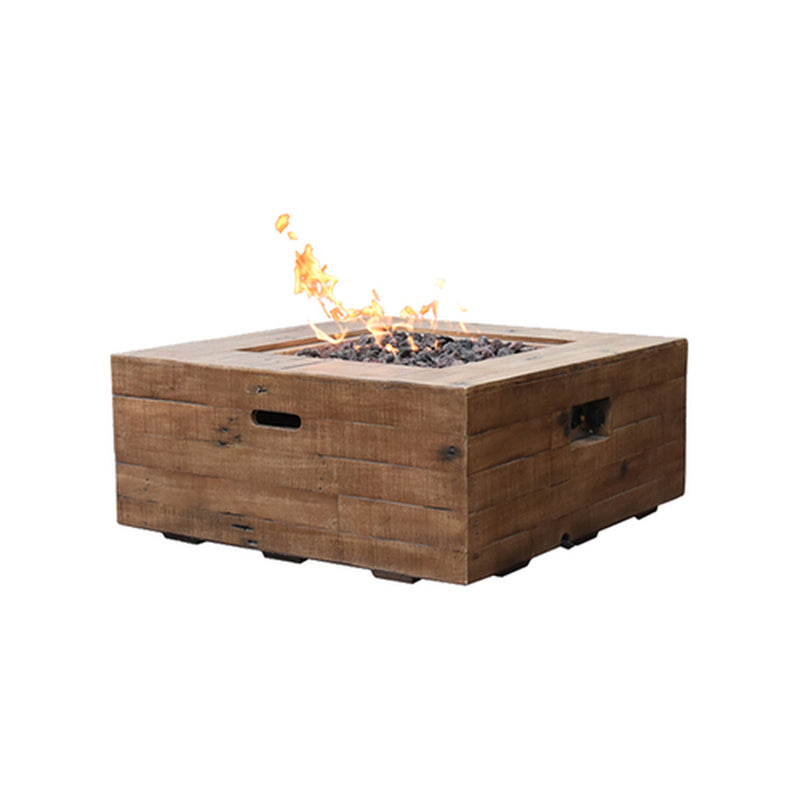Modeno Wilton Fire Table OFG148 | Natural Gas Fire Pit | Propane Fire Pit | Square Fire Pit | 40,000 BTUs