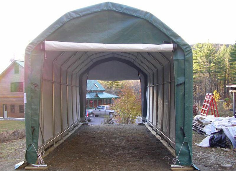 Rhino Shelters Barn Building Gambrel 12'Wx20'Lx10'H