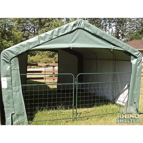 Rhino Shelters Instant Storage Shed House 12'Wx12'Lx8'H