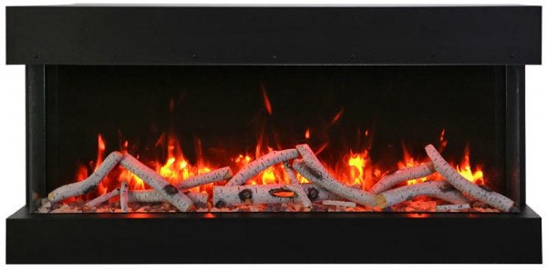 Amantii TRU-VIEW 50" Indoor /Outdoor 3-Sided Electric Fireplace (50-TRU-VIEW-XL)