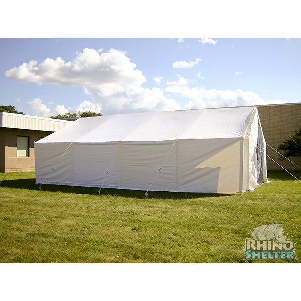 Rhino Shelters U.N. Disaster Relief Tent House 18'Wx32'Lx15'H