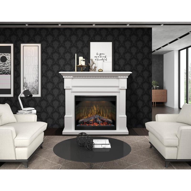 Dimplex Essex 55" Electric Fireplace and Mantel Package